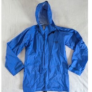 Tingley Storm Champ Blue Rain Jacket Hooded Waterproof Men's‎ Size S Outerwear